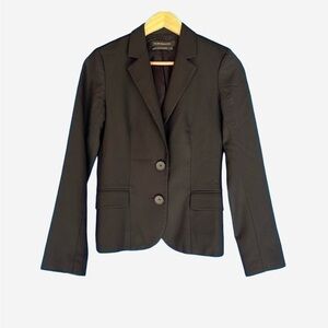 Club Monaco blazer Women’s black wool blend professional office‎ quality work